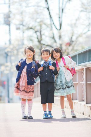 【横浜、入学祝い＆進級おめでとうフォト】